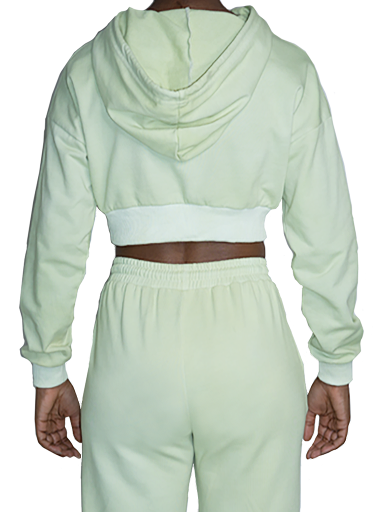 Two Piece Lounge Set - Lime - De Angelis Clothing